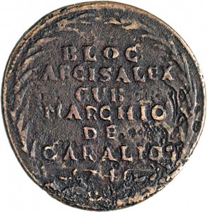 457R 10 Soldi 1746 Aquila spiegata Alessandria Rame