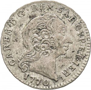 432D Reale da 5 soldi 1770 Scudo a cartoccio Torino Mistura di argento