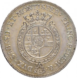 268R Scudo da 6 lire 1763 Scudo rotondo Torino Argento