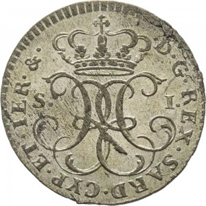 743R Soldo da 12 denari 1798 Cifre del sovrano Torino Mistura di argento
