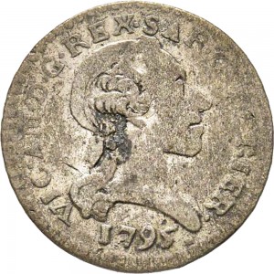 702D Mezzo reale da 2,6 soldi 1795 Scudo rotondo Torino Mistura di argento