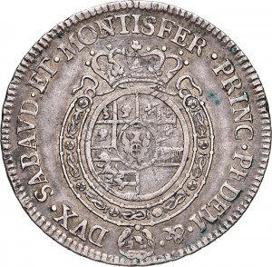 539R Mezzo scudo da 3 lire 1789 Scudo rotondo Torino Argento