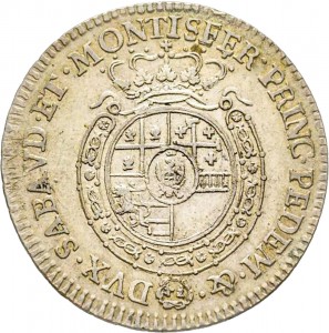 559R Quarto di scudo 1790 Scudo rotondo Torino Argento