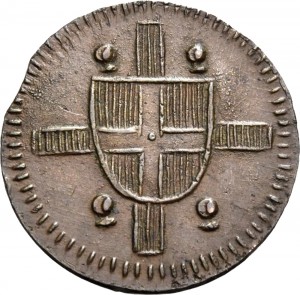 2400D 3 cagliaresi da sei denari (1813) Valore Cagliari Rame