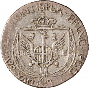 760R Reale da 5 soldi 1812 Aquila spiegata 3° tipo Cagliari Mistura di argento
