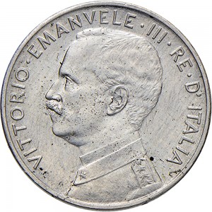 2655D 2 centesimi 1917 Italia marinara Roma Alluminio Prova