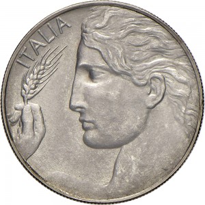 2632D 20 centesimi 1907 Libertà librata Roma Nichelio Prova