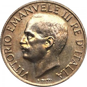 2651D 5 centesimi 1918 Spiga 4° tipo Roma Maillechort Prova