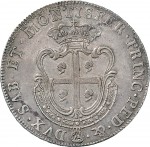 414R Scudo da 10 reali 1768 Scudo ovale a cartoccio Torino Argento