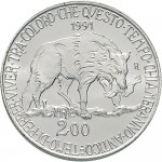 2460R 200 lire 1991 Flora e fauna da salvare 1° tipo Roma Argento