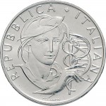 2436D 500 lire 1989 Lotta contro il cancro Roma Argento