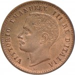 1548D 2 centesimi 1903 Valore entro semicorona di alloro e quercia Roma Rame