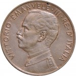 1526D 5 centesimi 1918 Italia marinara Roma Rame