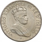 1732D 10 lire 1925 Scudo a cuore Roma Argento