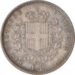 1098R 2 lire 1860 Scudo sannitico Bologna Argento