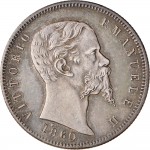 1098D 2 lire 1860 Scudo sannitico Bologna Argento