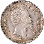 1111D 50 centesimi 1861 Scudo sannitico 1° tipo Firenze Argento