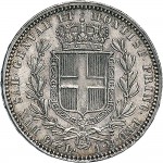 998R Lira 1847 Scudo sannitico Torino Argento
