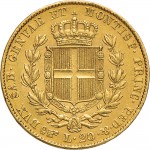 904R 20 lire 1831 Scudo sannitico Torino Oro