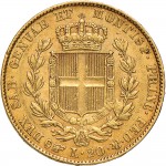 907R 20 lire 1832 Scudo sannitico Torino Oro
