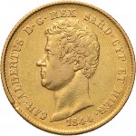 923D 20 lire 1844 Scudo sannitico Torino Oro