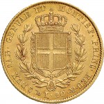 927R 20 lire 1847 Scudo sannitico Genova Oro