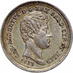 1007D 25 centesimi 1833 Scudo sannitico Torino Argento