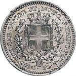 1002R 50 centesimi 1842 Scudo sannitico Torino Argento