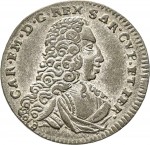 151D 2,6 soldi 1735 Scudo a cartoccio 1° tipo Torino Mistura di argento