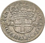 157-001R 2,6 soldi 1740 Scudo a cartoccio 1° tipo Torino Mistura di argento