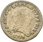 324D 2,6 soldi 1756 Aquila spiegata Torino Mistura di argento