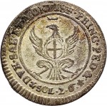 325R 2,6 soldi 1757 Aquila spiegata Torino Mistura di argento