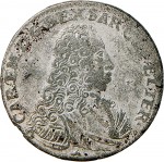 115D 5 Soldi 1735 Scudo a cartoccio 1° tipo Torino Mistura di argento