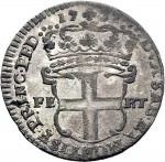 120R 5 soldi 1737 Scudo a cartoccio 1° tipo Torino Mistura di argento