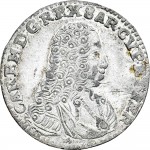 124D 5 soldi 1739 Scudo a cartoccio 1° tipo Torino Mistura di argento