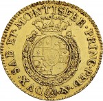 233R Doppia da 4 scudi 1771 Scudo rotondo Torino Oro