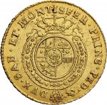 239R Mezza doppia 1757 Scudo rotondo Torino Oro