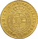 246R Mezza doppia 1764 Scudo rotondo Torino Oro