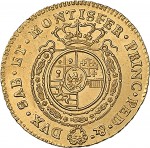 250R Mezza doppia 1767 Scudo rotondo Torino Oro