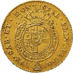 252R Mezza doppia da 2 scudi 1769 Scudo rotondo Torino Oro