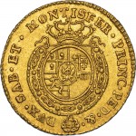 253R Mezza doppia da 2 scudi 1770 Scudo rotondo Torino Oro