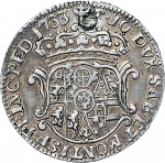 714R Mezza lira da 10 soldi 1733 Scudo a cartoccio 1° tipo Torino Argento