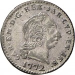 440D Mezzo reale da 2,6 soldi 1772 Scudo rotondo Torino Mistura di argento