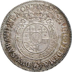 272R Mezzo scudo da 3 lire 1756 Scudo rotondo Torino Argento