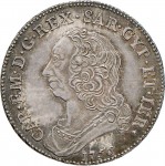 272D Mezzo scudo da 3 lire 1756 Scudo rotondo Torino Argento