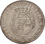 273R Mezzo scudo da 3 lire 1757 Scudo rotondo Torino Argento