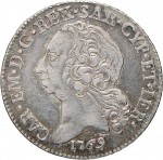 418D Mezzo scudo da 5 reali 1769 Scudo a cartoccio Torino Argento