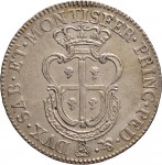 420R Mezzo scudo da 5 reali 1771 Scudo a cartoccio Torino Argento