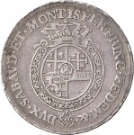 307R Ottavo di scudo da 0,15 lire 1755 Scudo rotondo Torino Argento