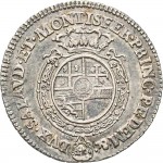 309R Ottavo di scudo da 0,15 lire 1756 Scudo rotondo Torino Argento